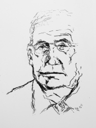 man on the train