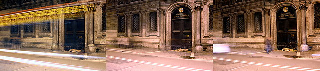 Homeless man sleeps at door of Doria Pamphilj